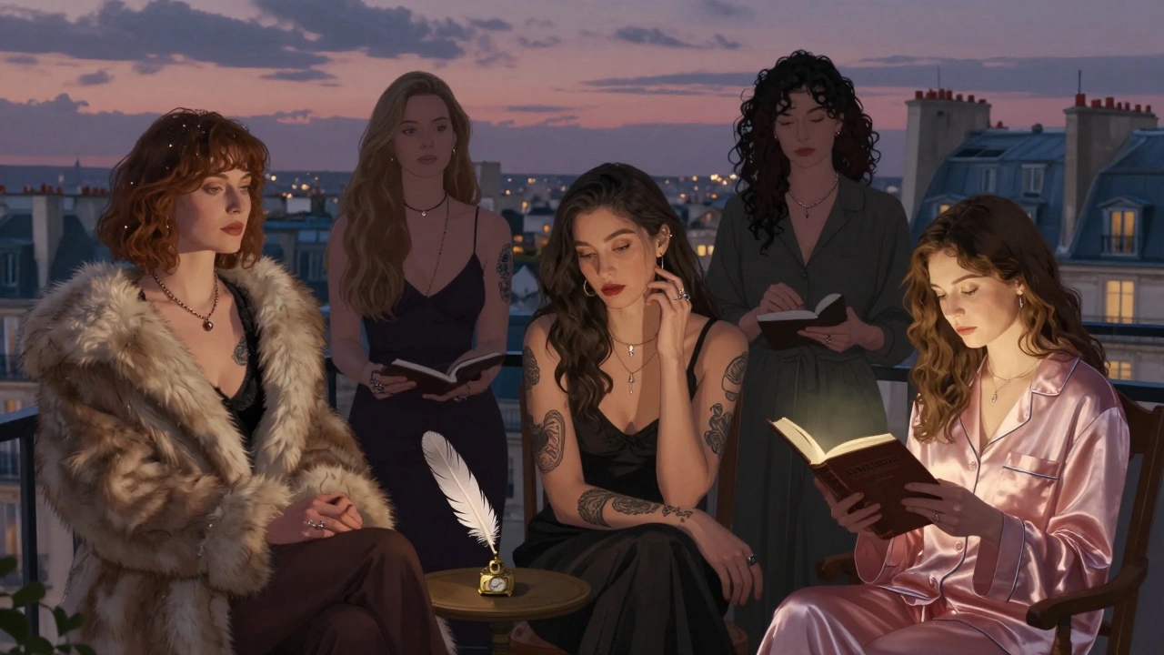 Trois femmes parisiennes dans des styles de vie différents, illuminées chacune dans leur environnement unique.