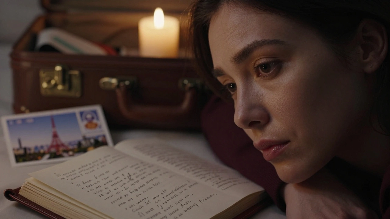 Plan rapproché des yeux d'une femme, reflétant la lueur d'une bougie, dans une atmosphère douce et émotionnelle.